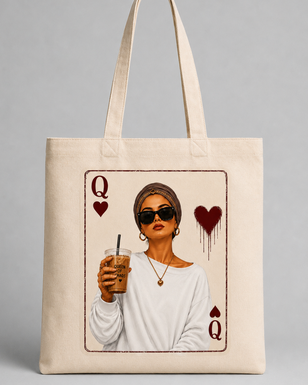 Queen of Chaos – Stofftasche