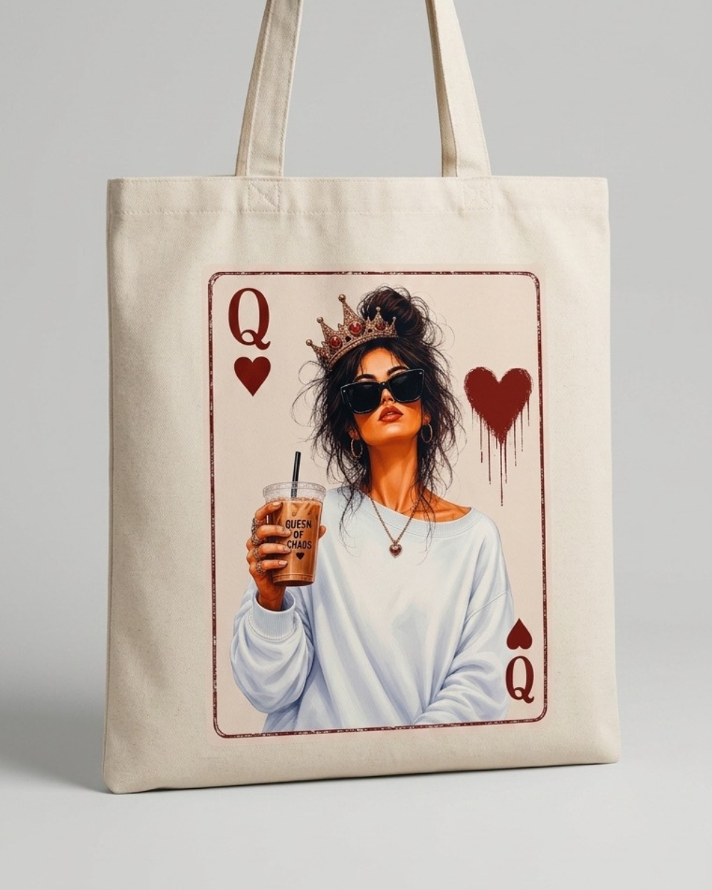 Queen of Chaos – Stofftasche