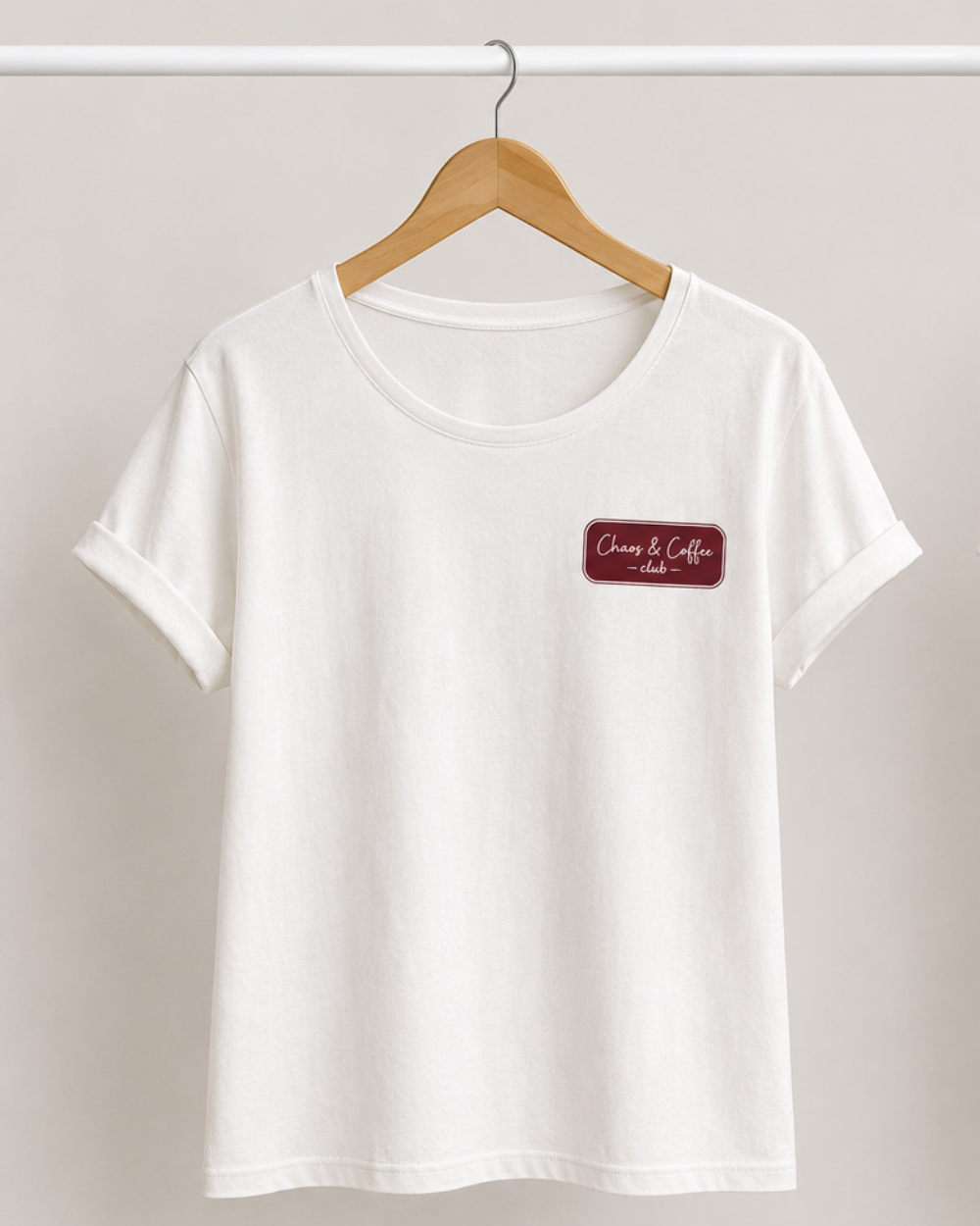 Chaos & Coffee Club | Aesthetic T-Shirt