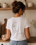 Enough - Line Art Backprint Shirt
