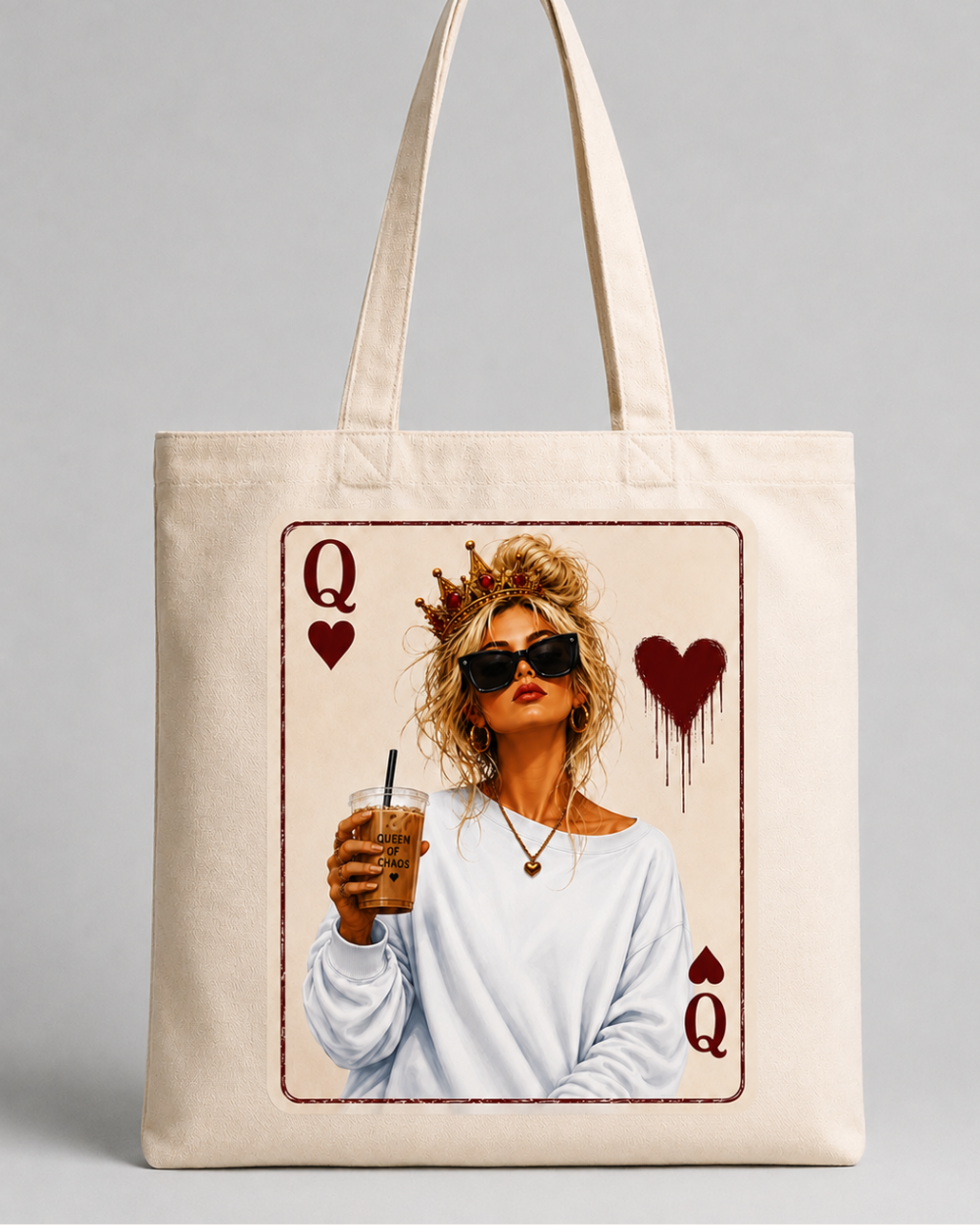 Queen of Chaos – Stofftasche