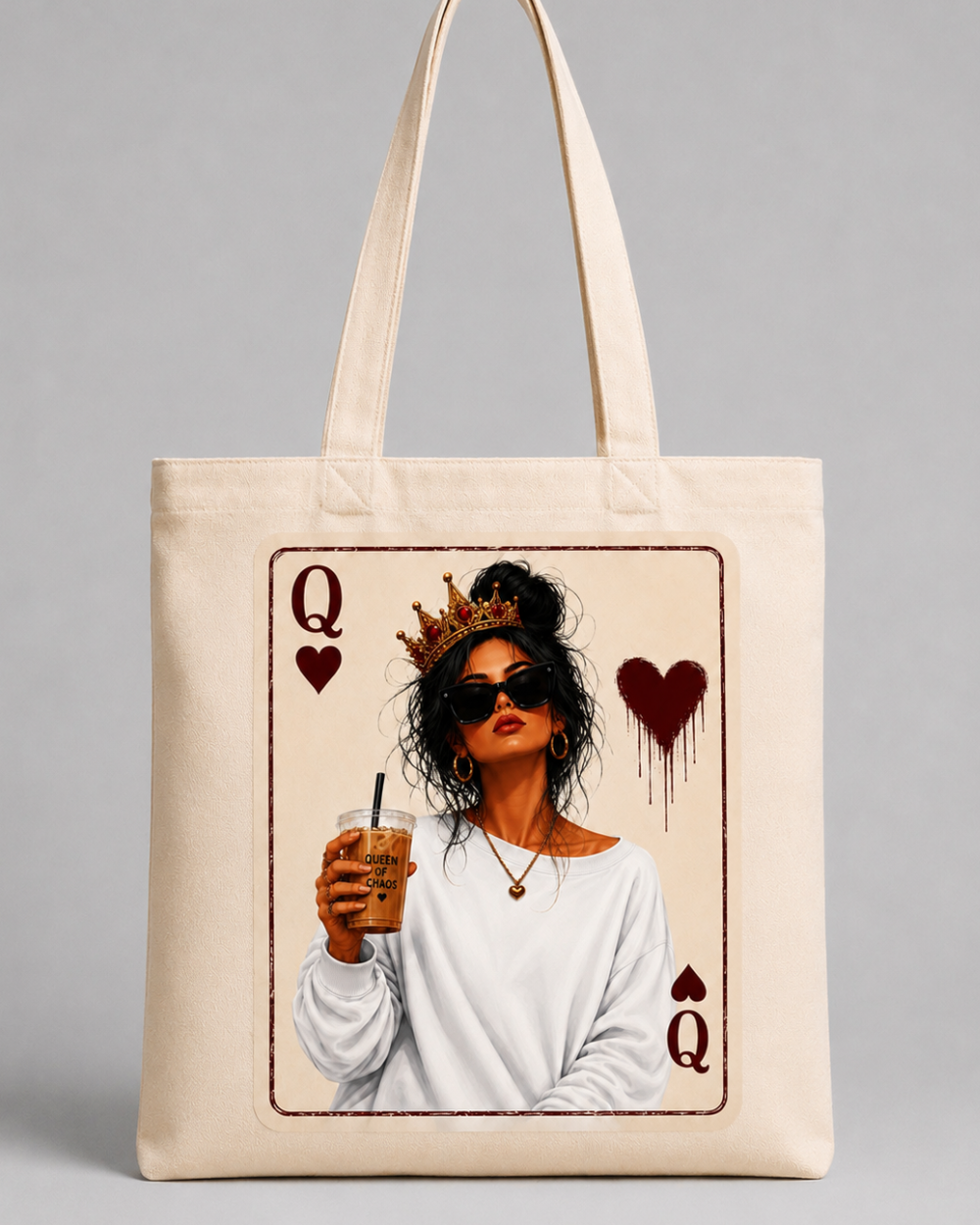 Queen of Chaos – Stofftasche