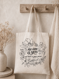 No One Is You – Organic Canvas Tote Bag