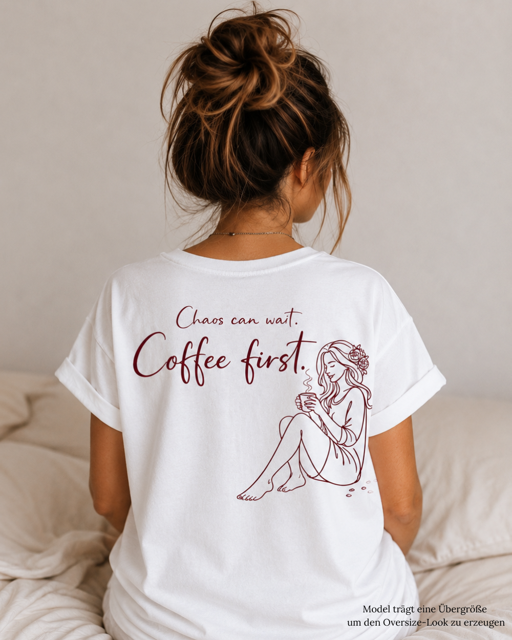 Chaos & Coffee Club | Aesthetic T-Shirt